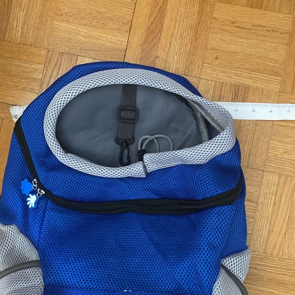 SPORT - Blue Pet Backpack Carrier - Picture 9 of 9